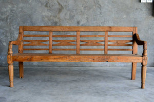 Carved Teak Daybed - Six