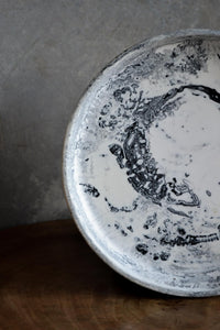 Resin Round Platter - Marble Palette