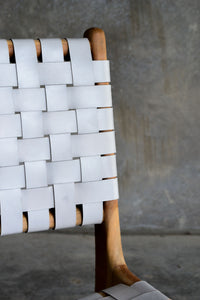 Dining Chair Woven- White
