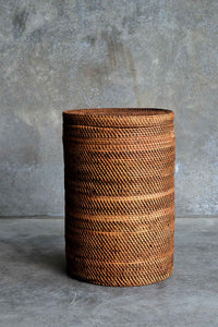 Natural Rattan Basket - One