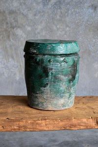 Ocean Glazed Jars - Blue + Green