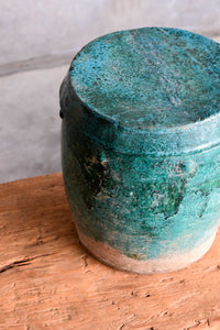 Ocean Glazed Jars - Blue + Green