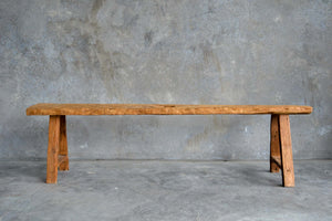 Antique Javanese Bench - One