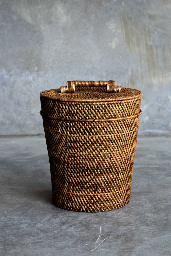 Natural Rattan Basket - Three