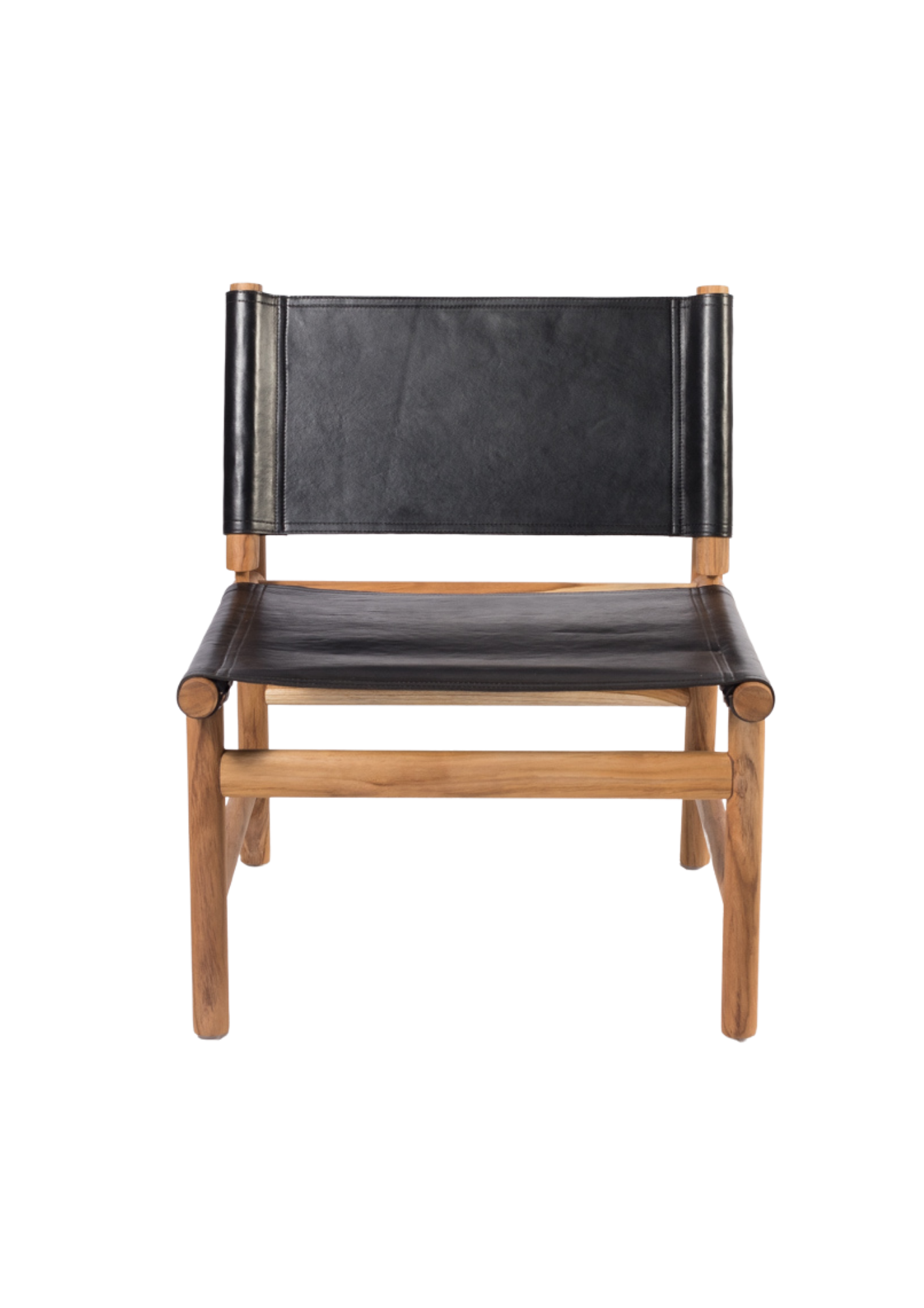 The Felix Leather occasional chair - Black