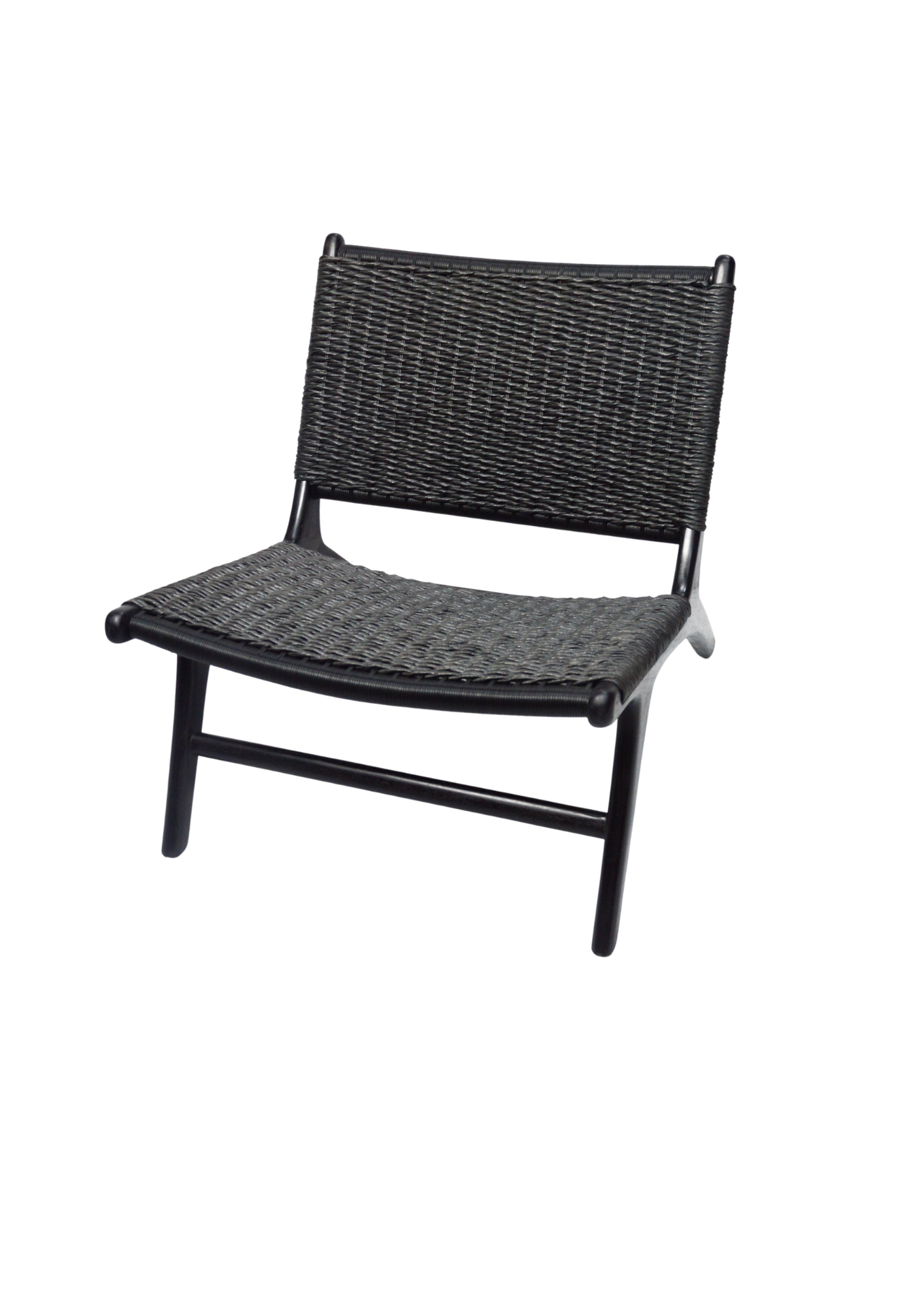 Freda Low-line Outdoor Chair - Black PRE ORDER