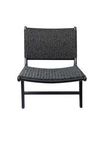 Freda Low-line Outdoor Chair - Black PRE ORDER