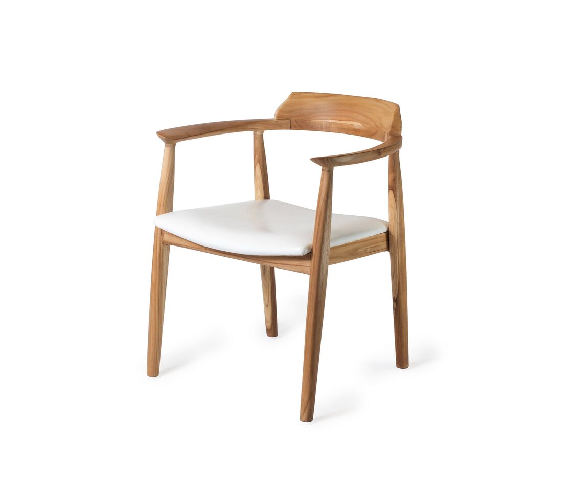 Wish Arc Dining Chair - White (Pre-Order Only)