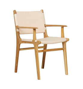 Dining Chair flat with arms- Blush